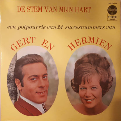 Gert En Hermien - De Stem Van Mijn Hart (LP) 43409 Vinyl LP Goede Staat