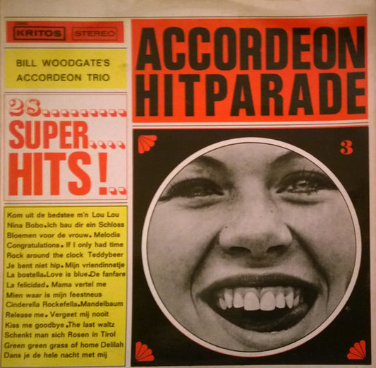 Bill Woodgate's Accordeon Trio - 28 Super Hits (LP) 41156 Vinyl LP Goede Staat