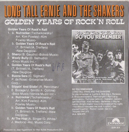 Long Tall Ernie And The Shakers - Golden Years Of Rock 'N Roll 13685 Vinyl Singles Goede Staat