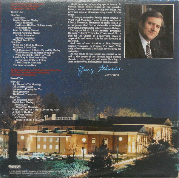 Thomas Road Baptist Church Old Time Gospel Hour Ministry, The - Jesus First (LP) 42630 Vinyl LP Goede Staat