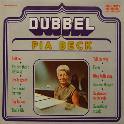 Pia Beck - Dubbel (LP) 46586 Vinyl LP Goede Staat