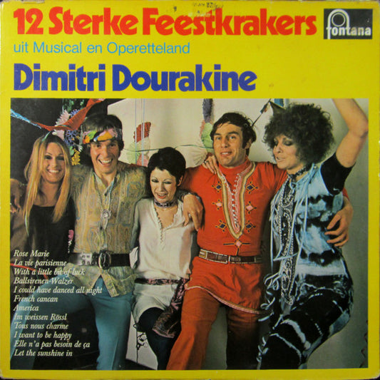 Dimitri Dourakine - 12 Sterke Feestkrakers Uit Musical En Operetteland (LP) 44016 Vinyl LP Goede Staat