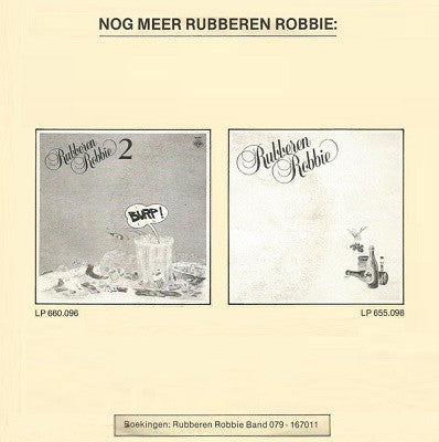 Rubberen Robbie - De Nederlandse Sterre Die Strale Overal! (Maxi-Single) 50142 Maxi-Singles Goede Staat