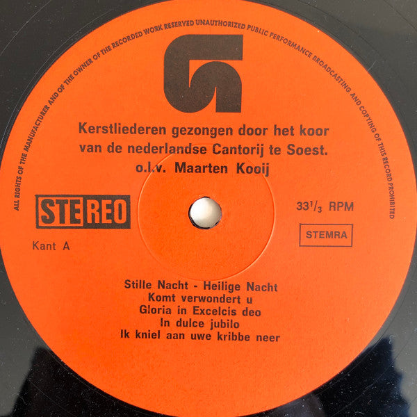 Koor Cantorij - Kerstliederen (LP) 46313 Vinyl LP Goede Staat