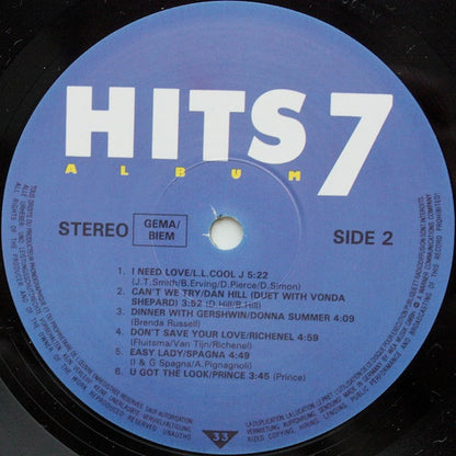 Various - Hits Album 7 (LP) 48413 Vinyl LP Dubbel Goede Staat