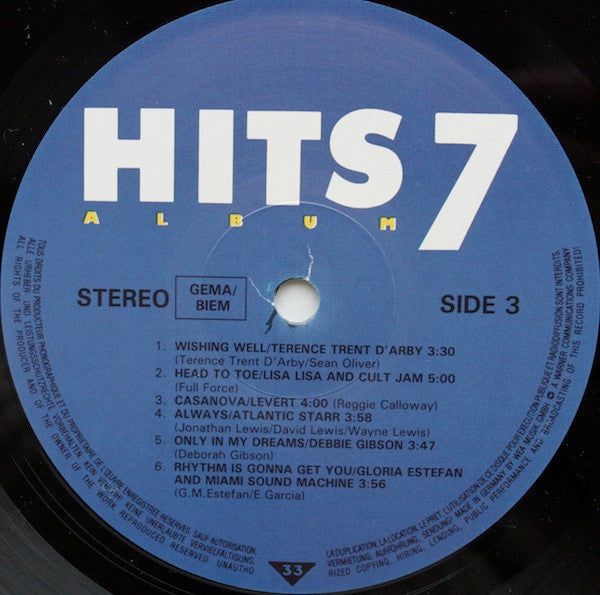 Various - Hits Album 7 (LP) 48413 Vinyl LP Dubbel Goede Staat