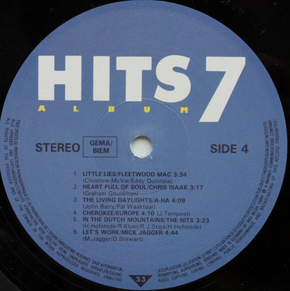 Various - Hits Album 7 (LP) 48413 Vinyl LP Dubbel Goede Staat