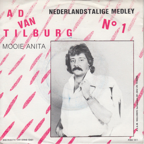 Ad Van Tilburg - Nederlandstalige Medley N° 1 31221 Vinyl Singles Goede Staat