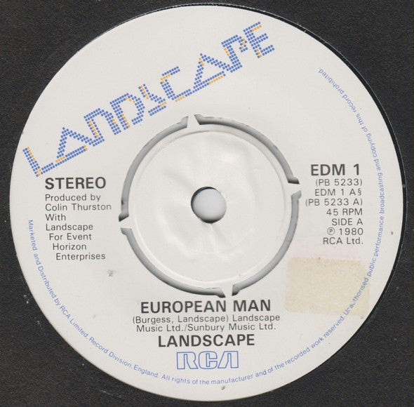 Landscape - European Man 18325 Vinyl Singles Goede Staat