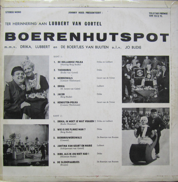 Boertjes Van Buuten - Boerenhutspot (LP) 43624 Vinyl LP Goede Staat