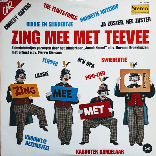 Kinderkoor Jacob Hamel - Zing Mee Met Teevee (LP) 40859 Vinyl LP Goede Staat