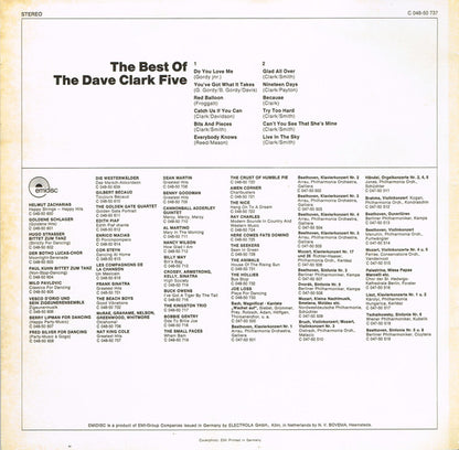 Dave Clark Five - The Best Of The Dave Clark Five (LP) 48711 Vinyl LP Goede Staat