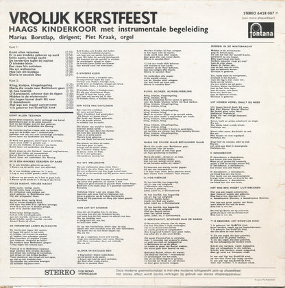 Haags Kinderkoor - Vrolijk Kerstfeest! (LP) 48252 Vinyl LP Goede Staat