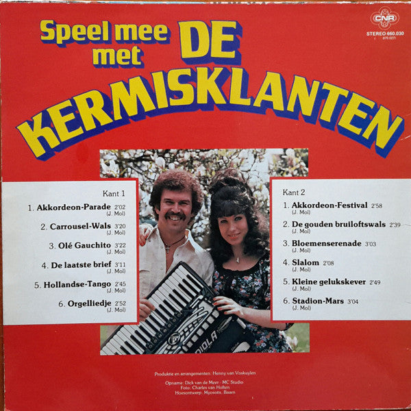 Kermisklanten - Speel Mee Met De Kermisklanten (LP) 48784 Vinyl LP Goede Staat