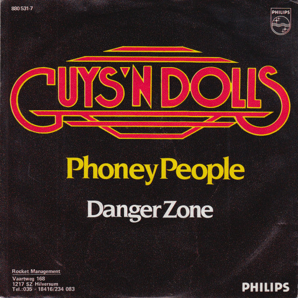 Guys 'N' Dolls - Phoney People 30464 Vinyl Singles Goede Staat