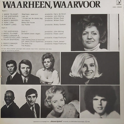 Various - Waarheen, Waarvoor (LP) 42400 Vinyl LP Goede Staat