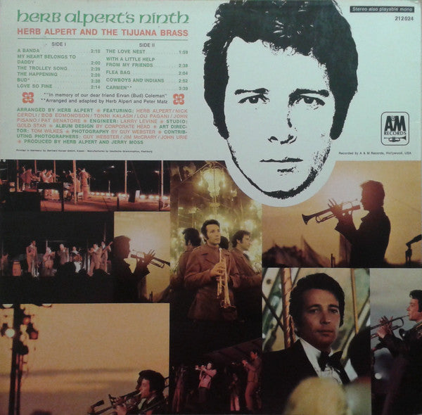 Herb Alpert & The Tijuana Brass - Herb Alpert's Ninth (LP) 42083 Vinyl LP Goede Staat