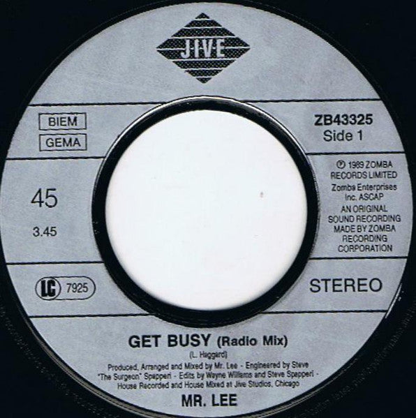 Mr. Lee - Det Busy 12406 33305 Vinyl Singles Goede Staat