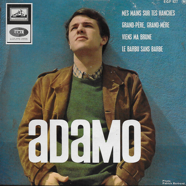 Adamo ‎- Mes Mains Sur Tes Hanches (EP) 27386 Vinyl Singles Goede Staat