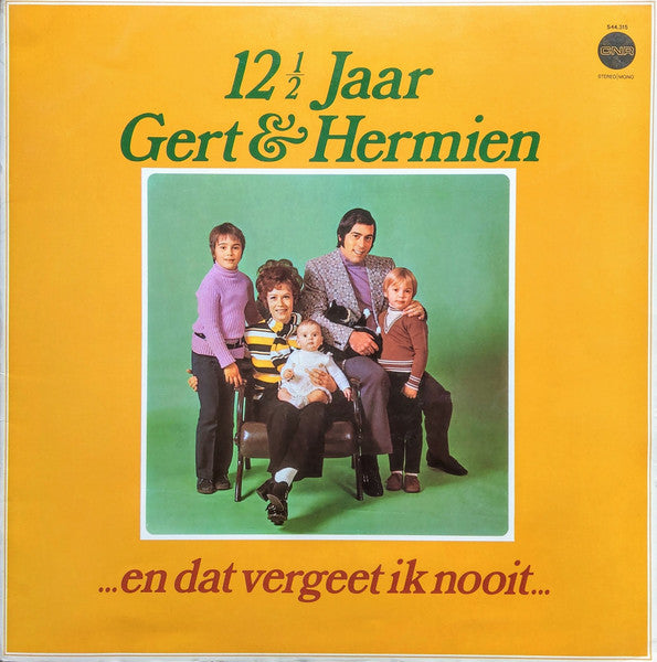 Gert & Hermien - 12½ Jaar Gert & Hermien (LP) 42485 Vinyl LP Goede Staat