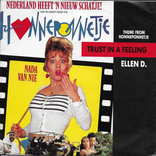 Ellen D, Ruud Van Hemert - Theme Of Honneponnetje - Trust In A Feeling 14525 Vinyl Singles Goede Staat