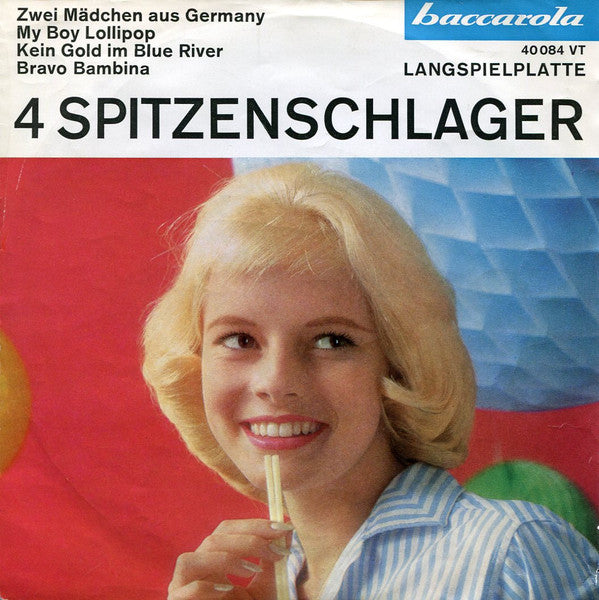 Various - 4 Spitzenschlager (EP) 32856 Vinyl Singles EP Goede Staat