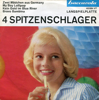 Various - 4 Spitzenschlager (EP) 32856 Vinyl Singles EP Goede Staat