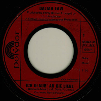 Daliah Lavi - Ich Glaub' An Die Liebe 17044 Vinyl Singles Goede Staat