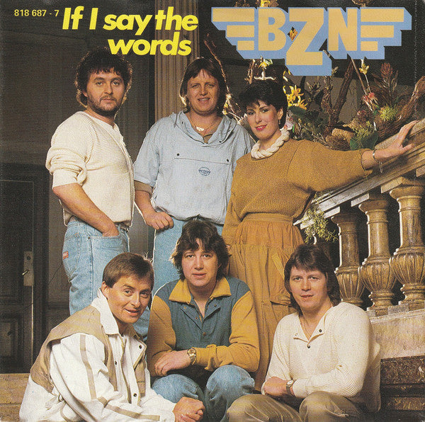 BZN ‎- If I Say The Words 19175 Vinyl Singles Goede Staat