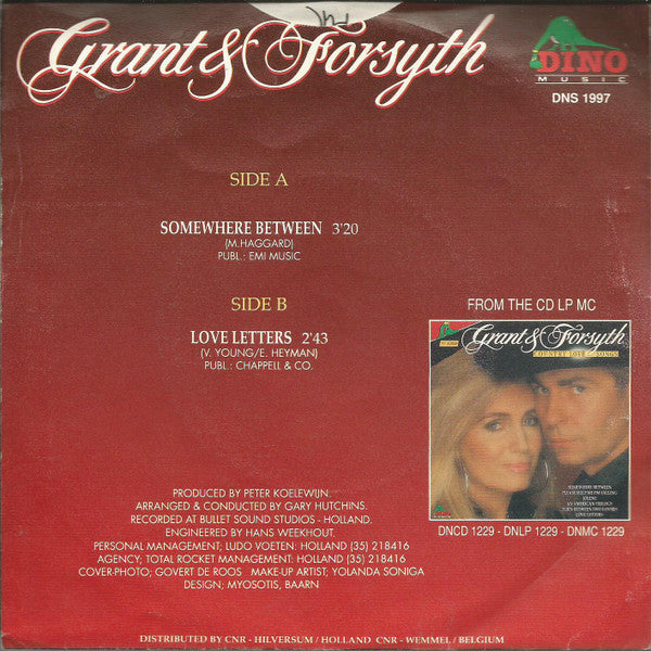 Grant & Forsyth - Somewhere Between 03774 31695 Vinyl Singles Goede Staat