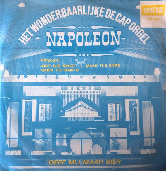 Wonderbaarlijke De Cap Orgel Napoleon - Potpourri 32231 Vinyl Singles Goede Staat