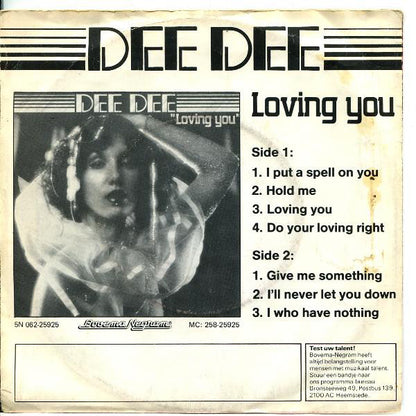 Dee Dee - Give Me Something 19280 Vinyl Singles Goede Staat