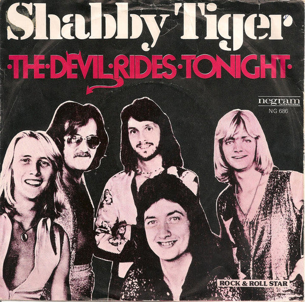 Shabby Tiger - The devil rides tonight 06928 Vinyl Singles Goede Staat