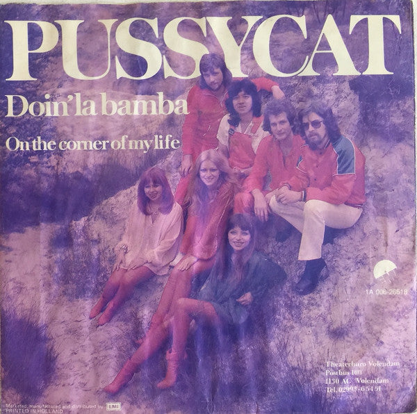 Pussycat - Doin' La Bamba 14842 04341 29764 36193 Vinyl Singles Goede Staat