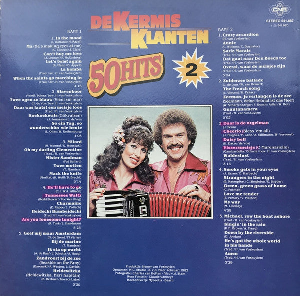 Kermisklanten - 50 Hits 2 (LP) 48781 Vinyl LP Goede Staat