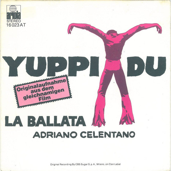 Adriano Celentano - Yuppi Du 29562 Vinyl Singles Goede Staat