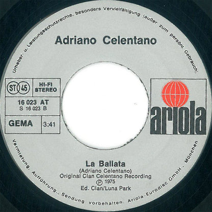 Adriano Celentano - Yuppi Du 29562 Vinyl Singles Goede Staat