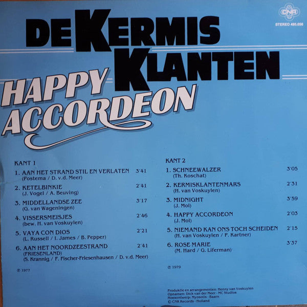 Kermisklanten - Happy Accordeon (LP) 42312 Vinyl LP Goede Staat