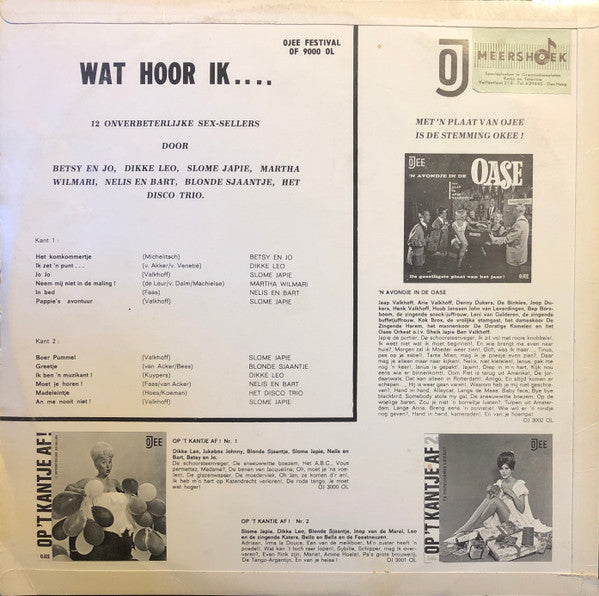 Various - Wat Hoor Ik... (LP) 48997 Vinyl LP Goede Staat