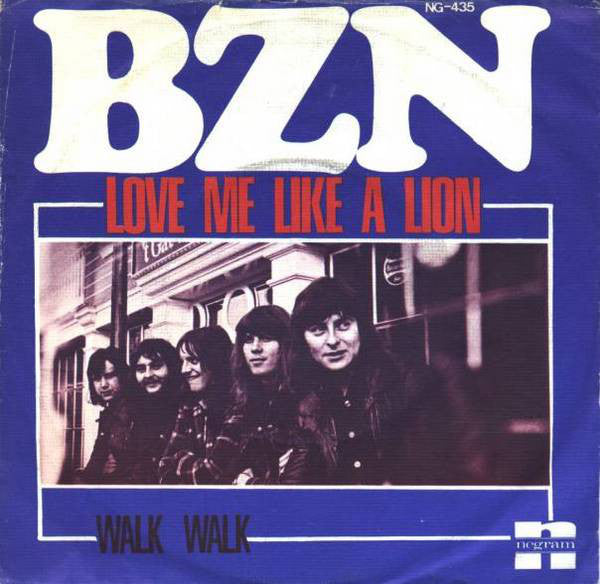 BZN - Love Me Like A Lion 26311 Vinyl Singles Goede Staat