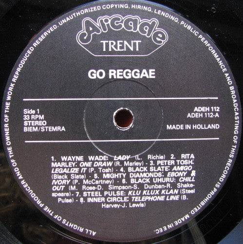 Various - Go Reggae (LP) 42186 Vinyl LP Goede Staat