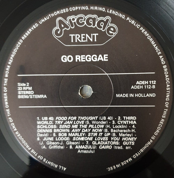 Various - Go Reggae (LP) 42186 Vinyl LP Goede Staat