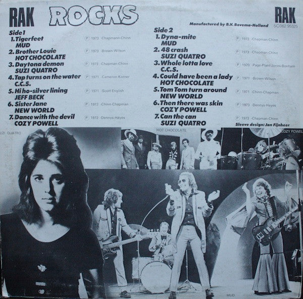 Various - RAK Rocks (LP) 49162 Vinyl LP Goede Staat