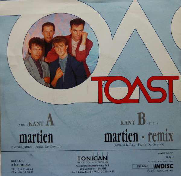 Toast - Martien 25113 Vinyl Singles Goede Staat