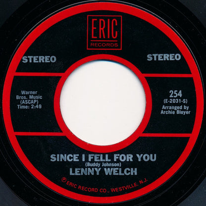 Lenny Welch / Bill Hayes - Since I Fell For You 15784 Vinyl Singles Goede Staat