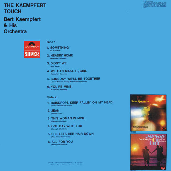 Bert Kaempfert & His Orchestra - The Kaempfert Touch (LP) 49311 Vinyl LP Goede Staat