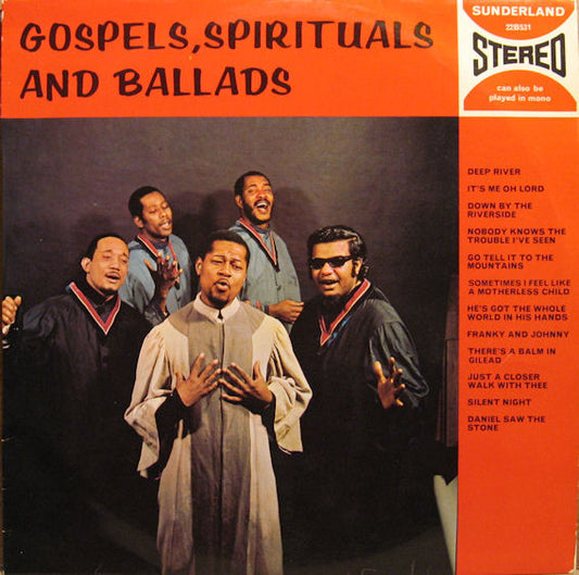 Cottonfield Singers - Gospels, Spirituals And Ballads (LP) 47006 Vinyl LP Goede Staat