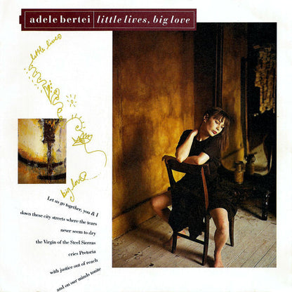 Adele Bertei - Little Lives, Big Love 19821 Vinyl Singles Goede Staat