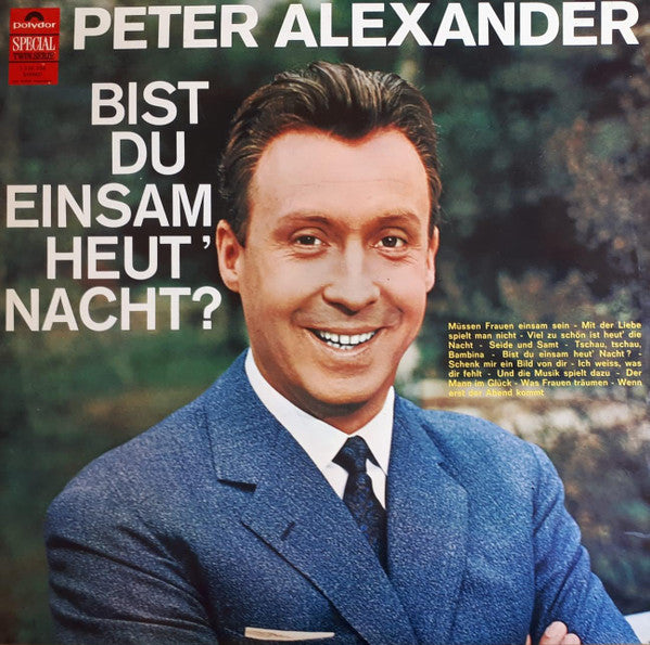 Roy Black, Peter Alexander - Ganz In Weiss / Bist Du Einsam Heut' Nacht? (LP) 48902 (B) Vinyl LP Goede Staat