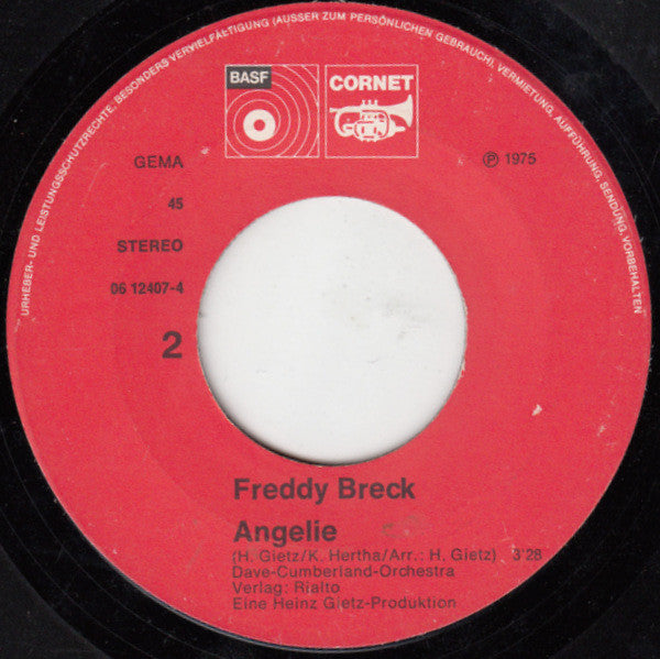 Freddy Breck - Mit Einem Bunten Blumenstrauß 28507 30116 Vinyl Singles Goede Staat